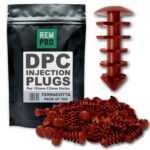 Rempro 100 x Terracotta DPC Damp Proofing Injection Wall Plugs